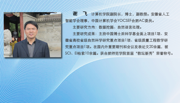 谢飞-合肥师范学院